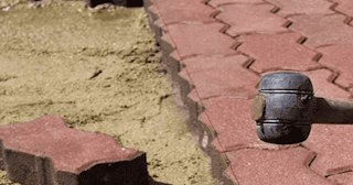 Укладка плитки на песок в Слободской в октябре
