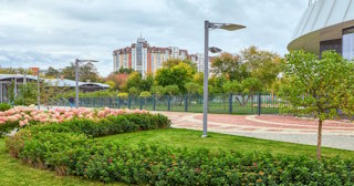 Профессиональное озеленение улиц в Слободской в октябре
