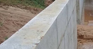 Строительство подпорной стенки из бетона в Слободской в октябре